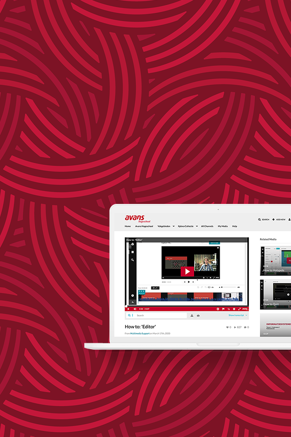 Avans Hogeschool | Kaltura Leerplatform | UP learning